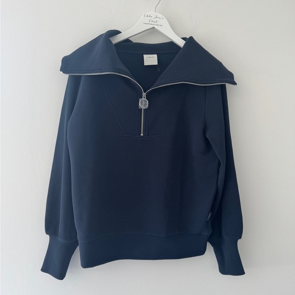 VARLEY Vine Half Zip Black Pullover XS - Picture 5 of 9